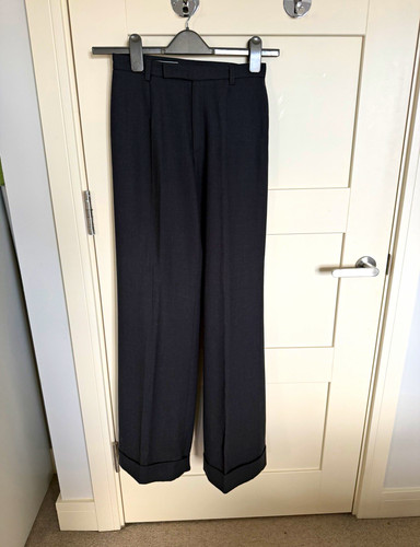 Joseph womens black wool twill - joseph,