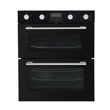 Belling 54L Built-Under Electric Double Oven Black BI703MFC