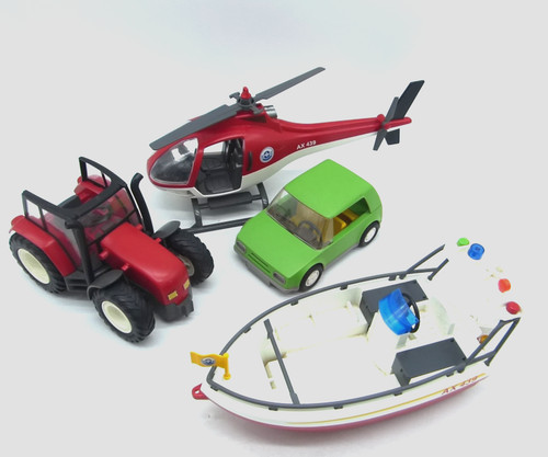 Playmobil bundle helicopter - bundle,
