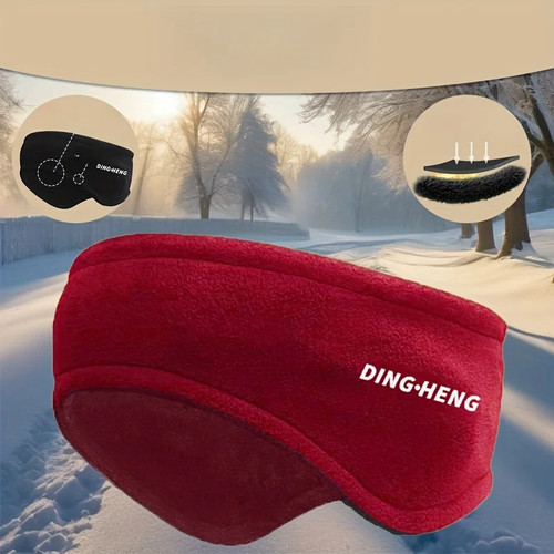 Warm fleece earmuffs headband - fleece,