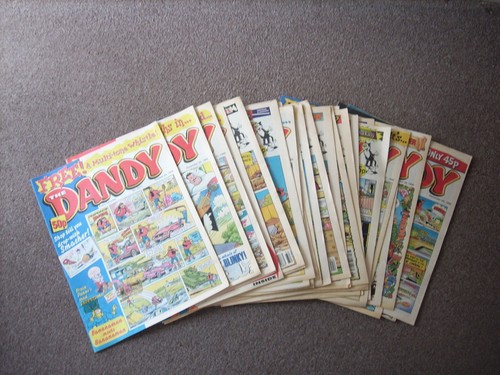 Dandy comic joblot 1998 - dandy,