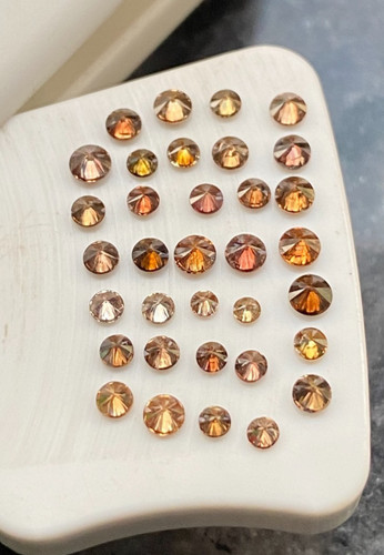 Natural diamond lot round - natural,