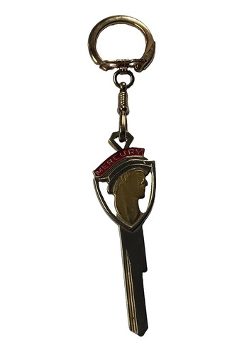 Vintage mercury key blank - blank, gold