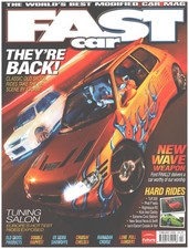 Fast Car Magazine February 2006, Fiesta, Renault 5, VW Caddy, Civic, Escort Van