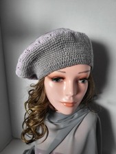 Handmade Crochet BERET Hat