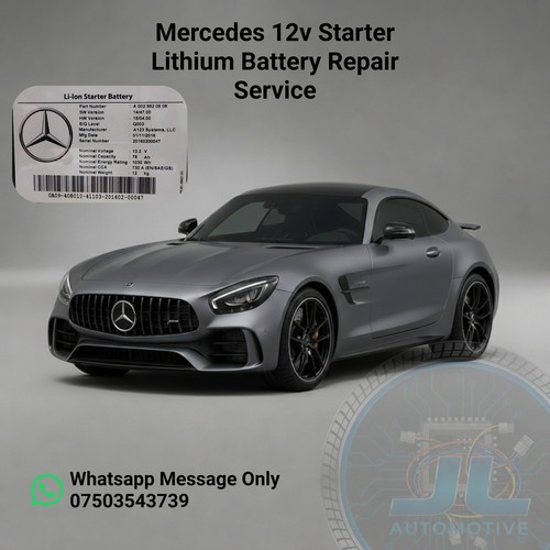 Mercedes 12v lithium battery - lithium,