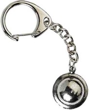 Tommy Helmet WW1 Key Ring Hand
