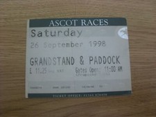 26/09/1998 Ticket: Horse