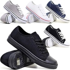 Mens canvas shoes - mens, lace