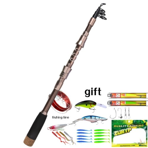 Telescopic fishing rod - telescopic,