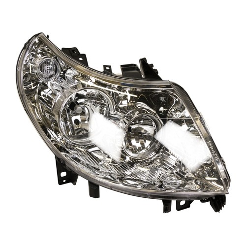 Headlight right with actuator - right,
