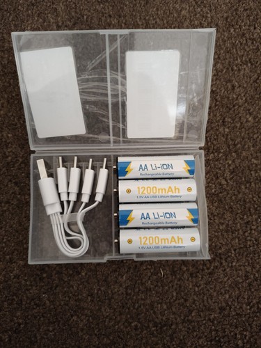 Pack rechargeable lithium - aa,
