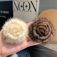 Elegant Rose Flower Brooch