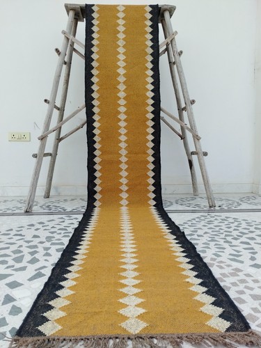 Navajo runner handmade wool - runner,