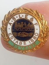 A.S.L.E.&F 30 Years Service Pin
