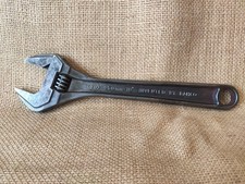 Bahco Sweden 10" Adjustable Spanner Mechanics Plumbers Engineers Swedish Tool