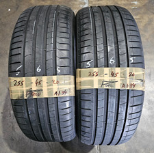 2x 255/45 R20 Pirelli Pzero PZ4  105V   6mm Tread   2554520 PAIR