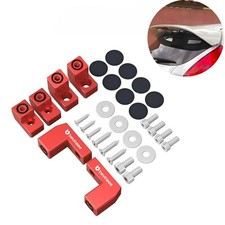 Rear Wing Spoiler Lip Riser Lift Extension Kit For Ford Fiesta ST180 MK7 MK7.5