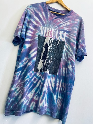 1990 nirvana shirt - 1990's,