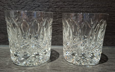 2 x STUART Crystal WINDSOR Cut