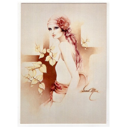 Artist postcard sara - postcard, by