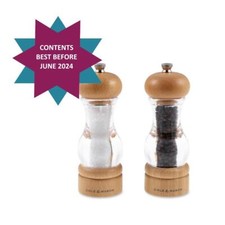 Cole & Mason 105 Precision+ 2 in 1 Salt & Pepper Grinder Mill Set of 2 Gift Set