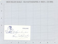 Roy tattersall hand signed - roy,