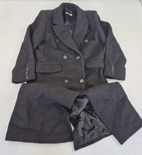 Mint velvet coat - velvet, black