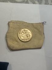 1894 Gold Sovereign Coin -