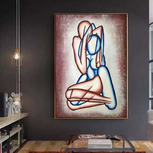 Large handpainted lover - large, oil