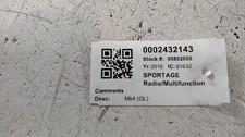 KIA SPORTAGE RADIO