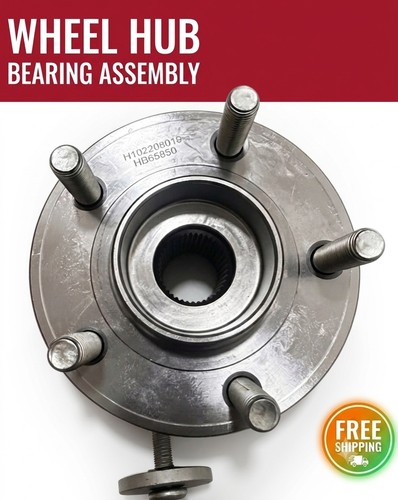 New wheel bearing hub - wheel, front