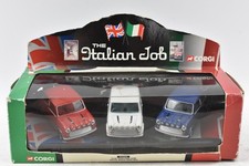 Corgi 05506 The Italian Job Three Piece Mini Set Damaged Box Mini Cooper