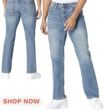 Mens Jeans Straight Leg