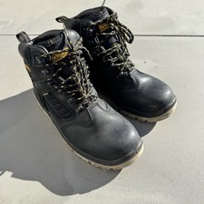 DEWALT Recip 2 - Black Waterproof Steel Toe Cap Safety Boots - Size UK8 (42)