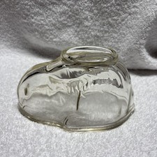 VINTAGE HEAVY GLASS BUNNY