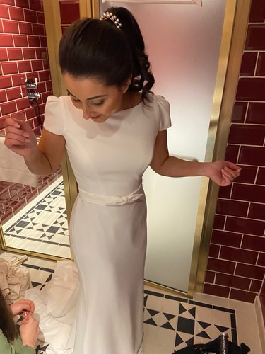 Suzanne neville wedding - wedding, dress