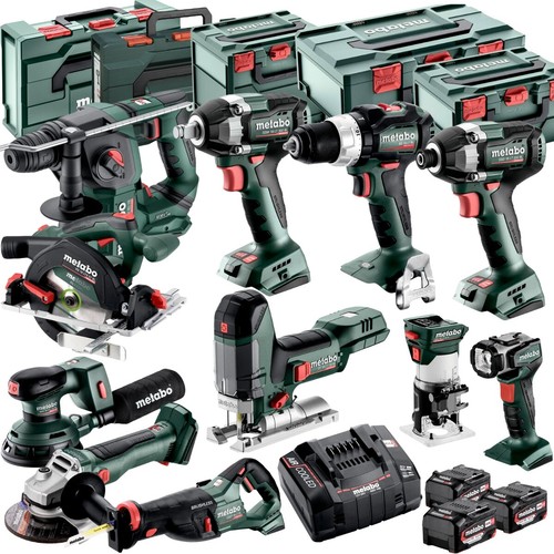 Metabo 18v 11pcs brushless - 18v,