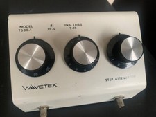 Wavetek 7580.1     75 Ohm    Decade Step Attenuator