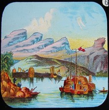 Glass Magic Lantern Slide