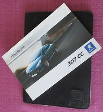 PEUGEOT 307 CC COUPE/ CABRIOLET (2005 - 2008) OWNERS MANUAL - HANDBOOK (PE 1535)