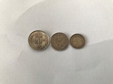 1918 part maundy coin set silver