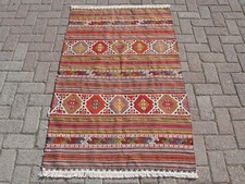 3x5 Turkish Doormat Kilim Rug