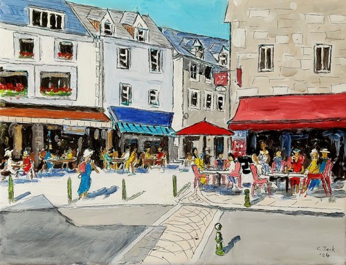 Original painting roscoff 4 - original, painting: