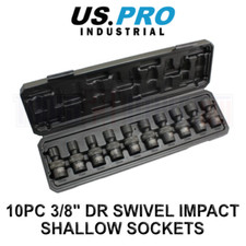 US PRO INDUSTRIAL 10pc 3/8”