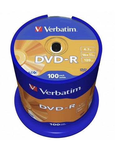 Verbatim 43549 blank - verbatim, dvd-r