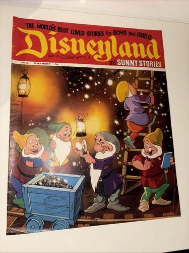 Vintage disneyland magazine - us,