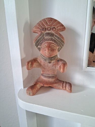 Cool mexican pottery man - pottery,