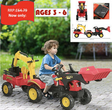 Pedal Powered Tractor Ride-On