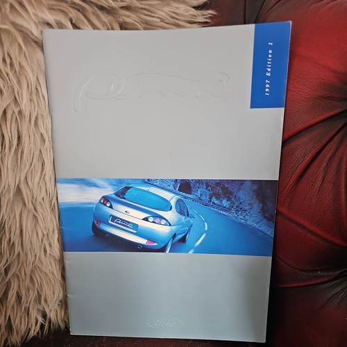 Ford puma brochure launch 1997 - brochure,
